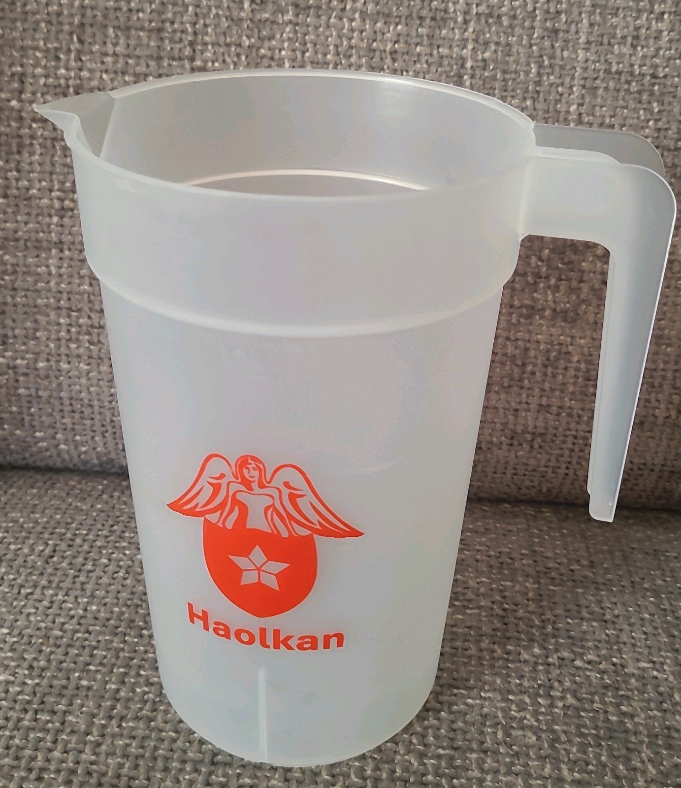 Haolkan bier pitcher WK pitcher, Verzamelen, Biermerken, Ophalen of Verzenden, Flesje(s), Overige merken
