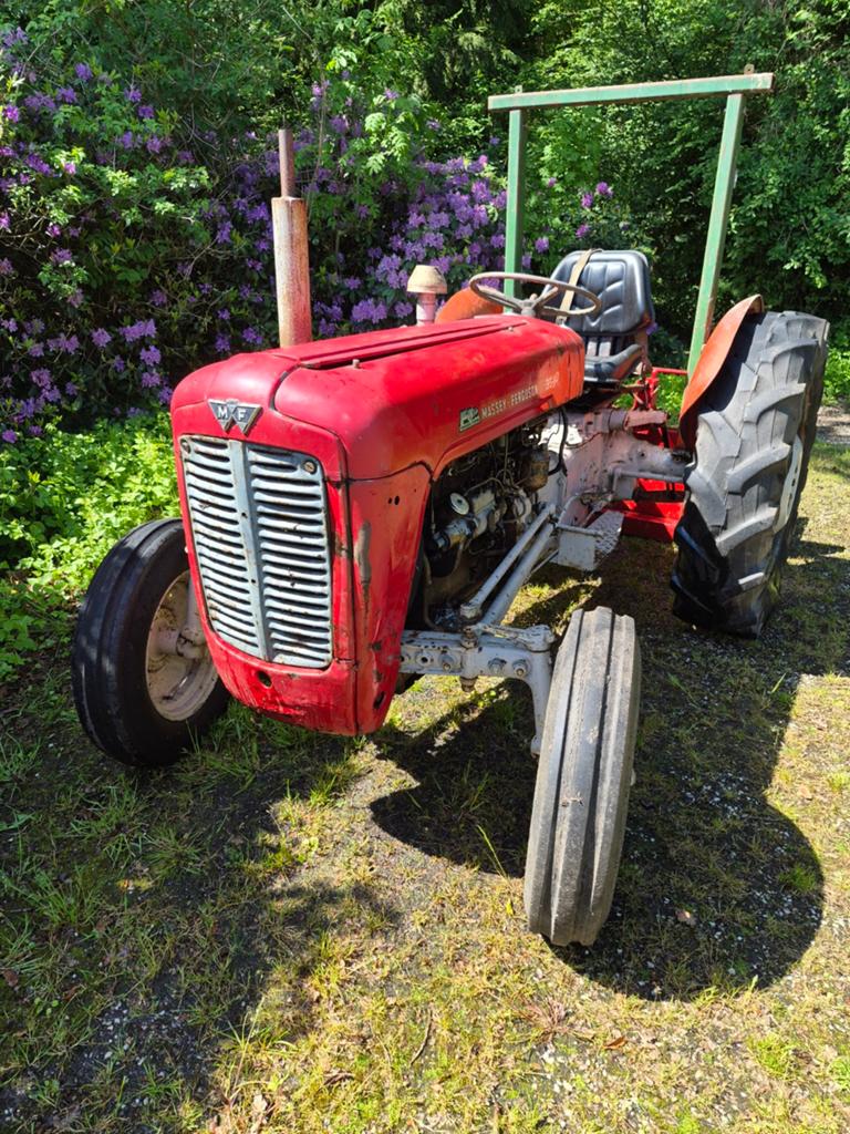 Massey Ferguson 35 - Originele staat met rolbeugel en bak, Zakelijke goederen, Ophalen, Oldtimer, Massey Ferguson