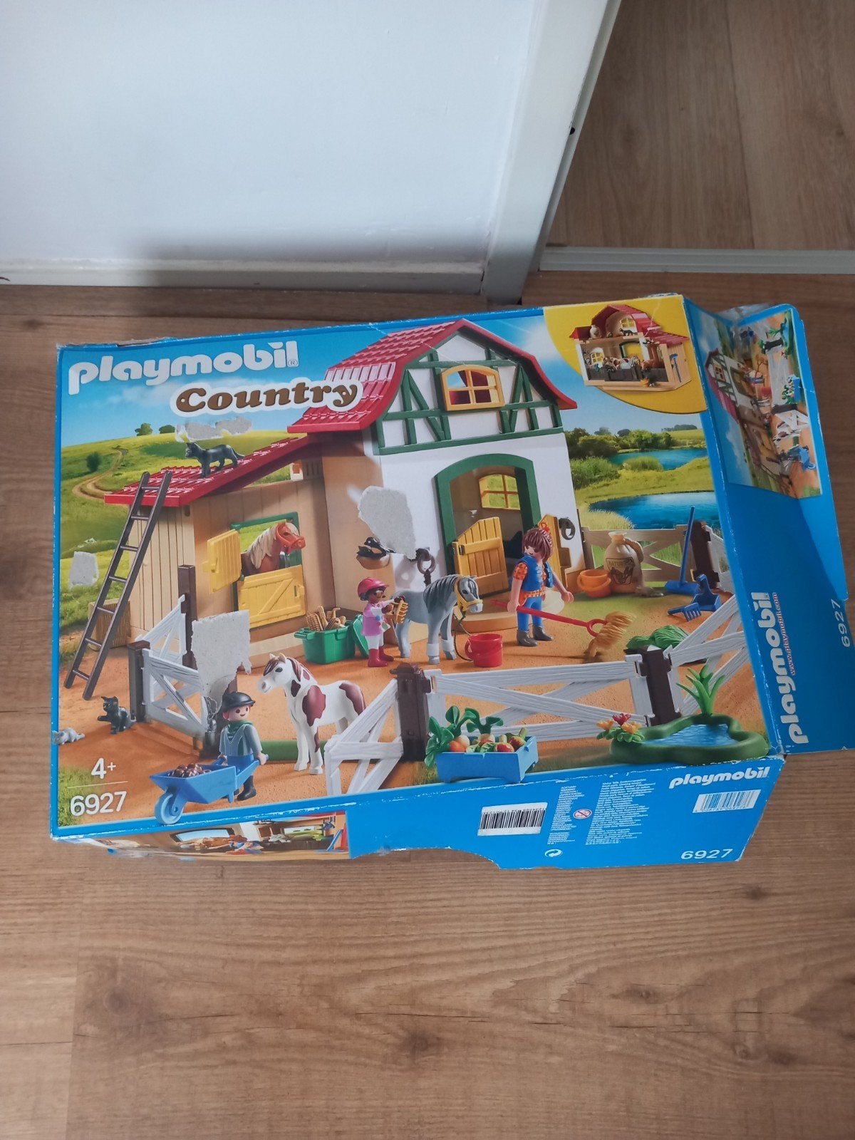 Playmobil Country Paardenstal - Nieuw in doos (Set 6927), Kinderen en Baby's, Gebouw, Complete set, Nieuw, Ophalen of Verzenden