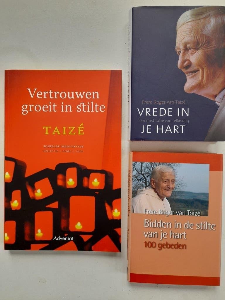 Taizé - Vertrouwen groeit in st.. / vrede in je.. / Bidden.., Christendom | Katholiek, Ophalen of Verzenden, Zo goed als nieuw