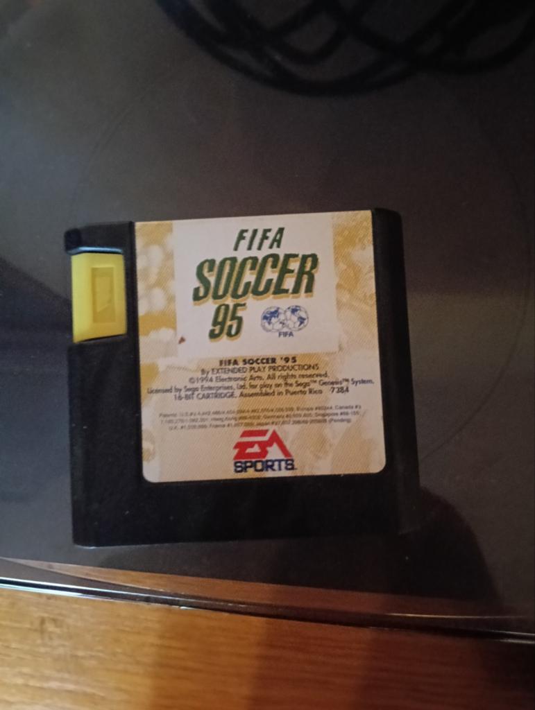 EA Sports FIFA Soccer 95 - Sega Mega Drive (losse cassette), Spelcomputers en Games, Games | Sega, Gebruikt, 2 spelers, Ophalen of Verzenden