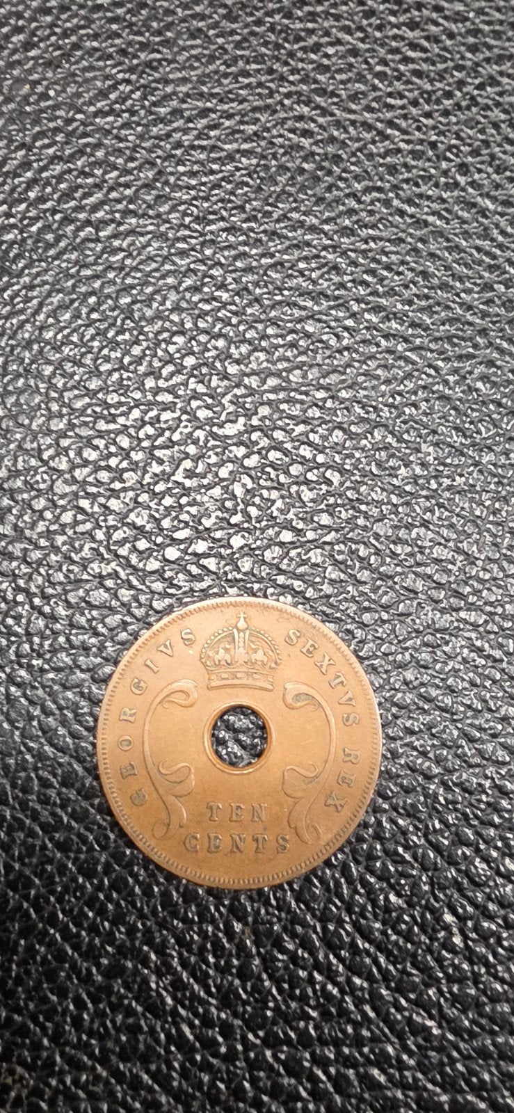 Oost Afrika 10 cents 1951, Ophalen of Verzenden, Overige landen