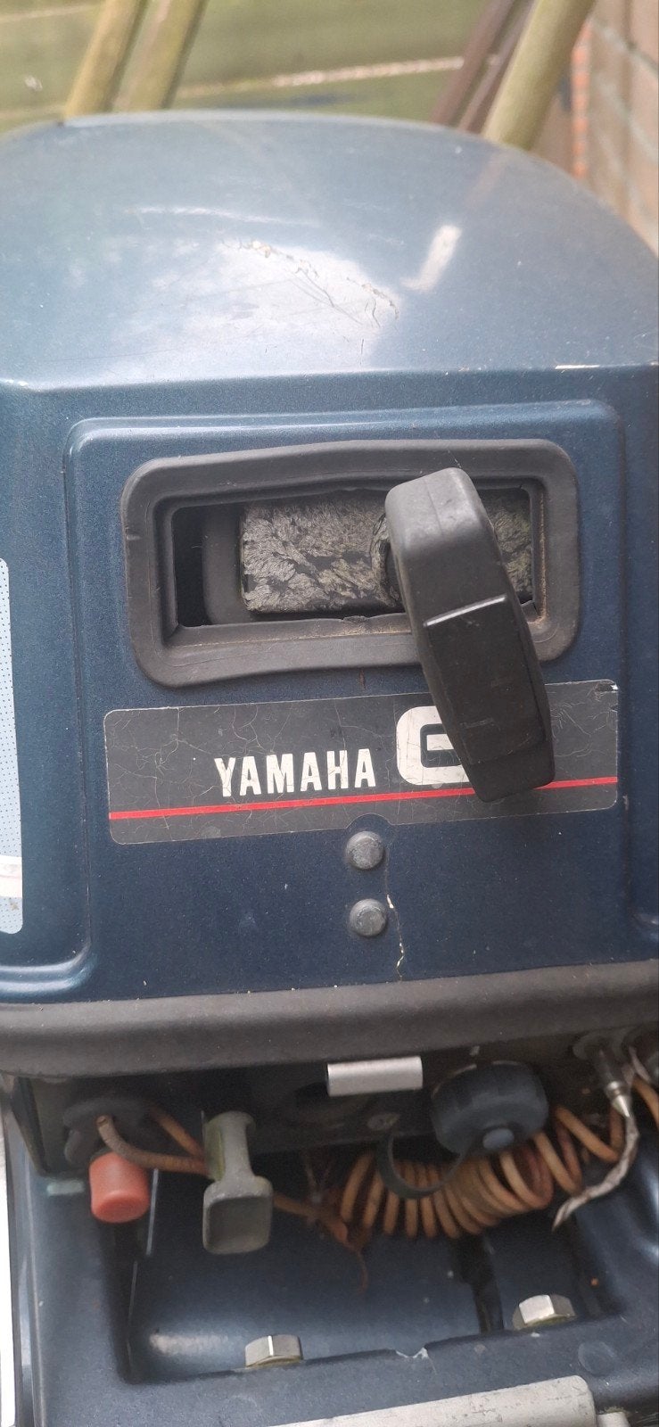 Yamaha 6 PK Buitenboordmotor, Watersport en Boten, Buiten- en Binnenboordmotoren, Ophalen, 10 tot 30 pk, Gebruikt, Met afstandsbediening