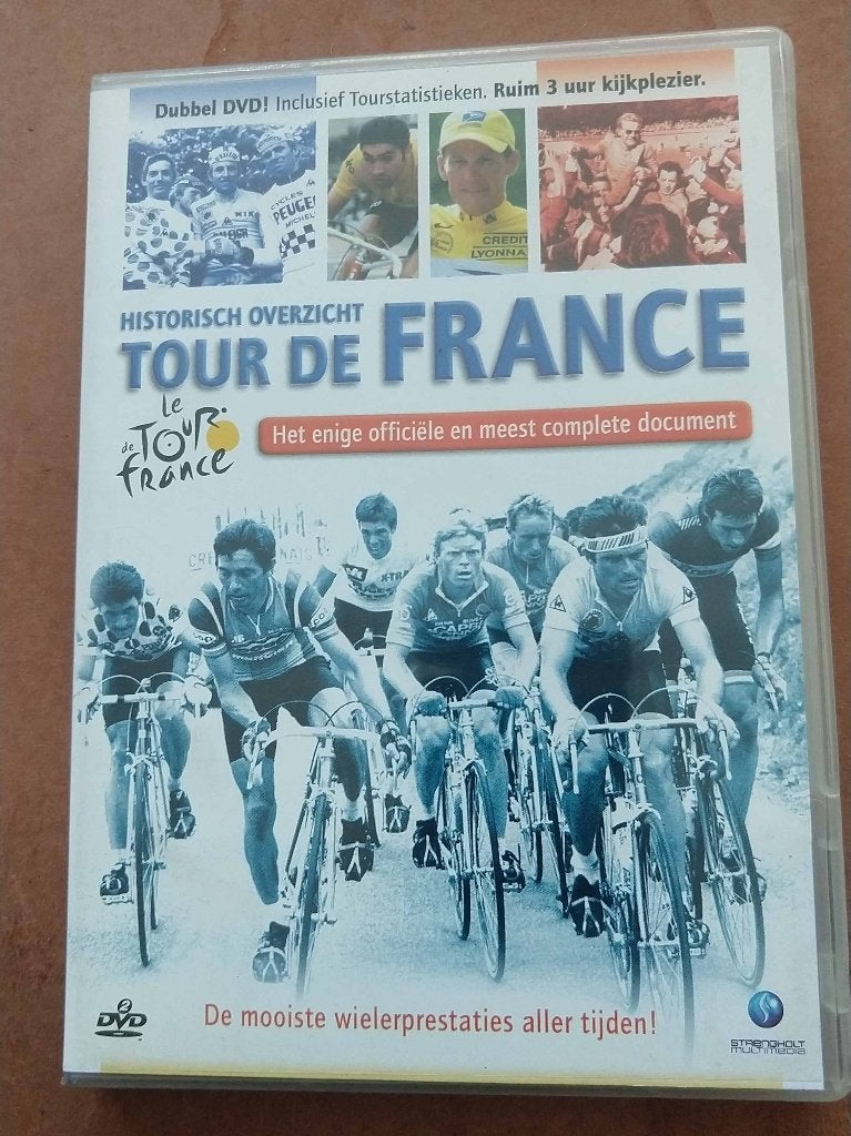 Wielrennen Tour de france en meer DVD 's en VHS, Alle leeftijden, Ophalen of Verzenden, Zo goed als nieuw, Cursus of Instructie