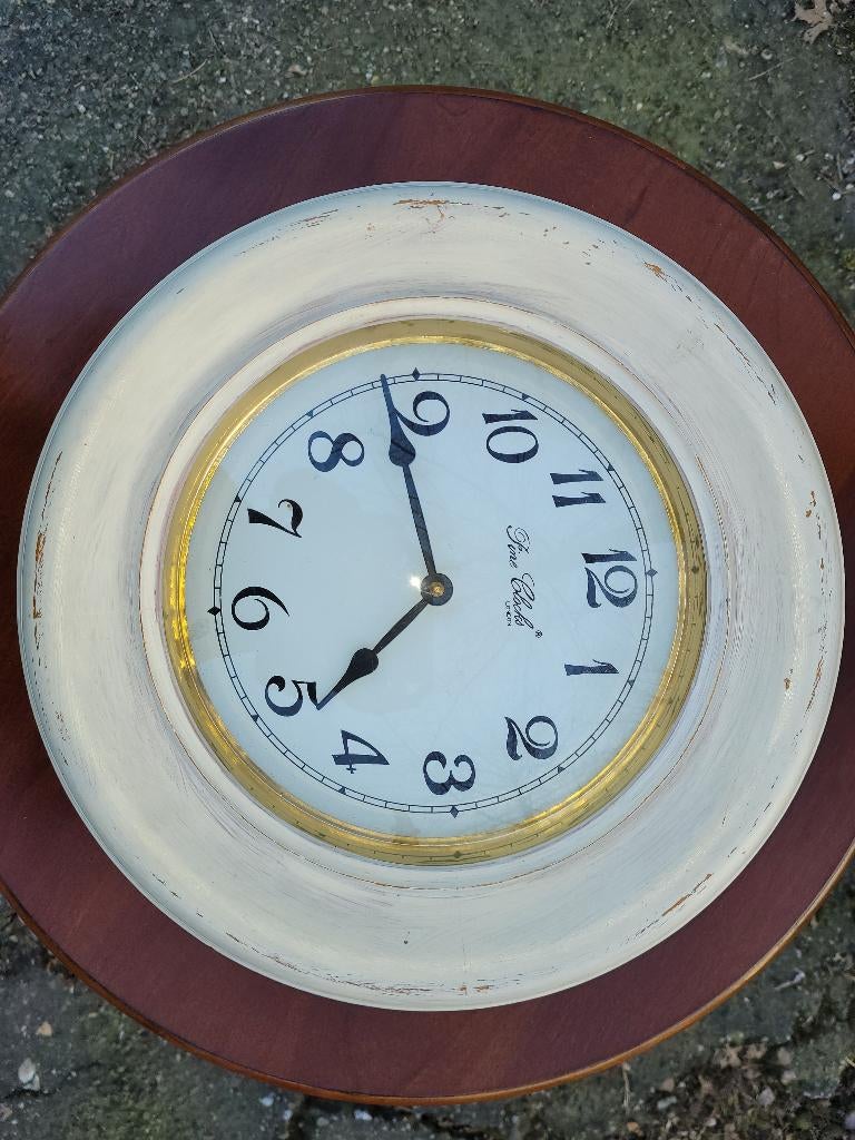 mooie oude vintage klok, Ophalen of Verzenden, Gebruikt, Wandklok