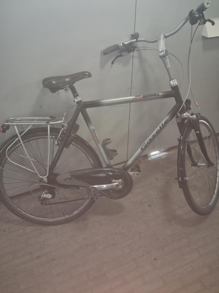 Gazelle herenfiets. Framemaat 61, Fietsen en Brommers, Fietsen | Oldtimers, 59 cm of meer, Ophalen of Verzenden