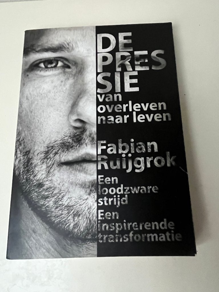 Rabian Ruijgrok depressie, Ophalen of Verzenden, Zo goed als nieuw