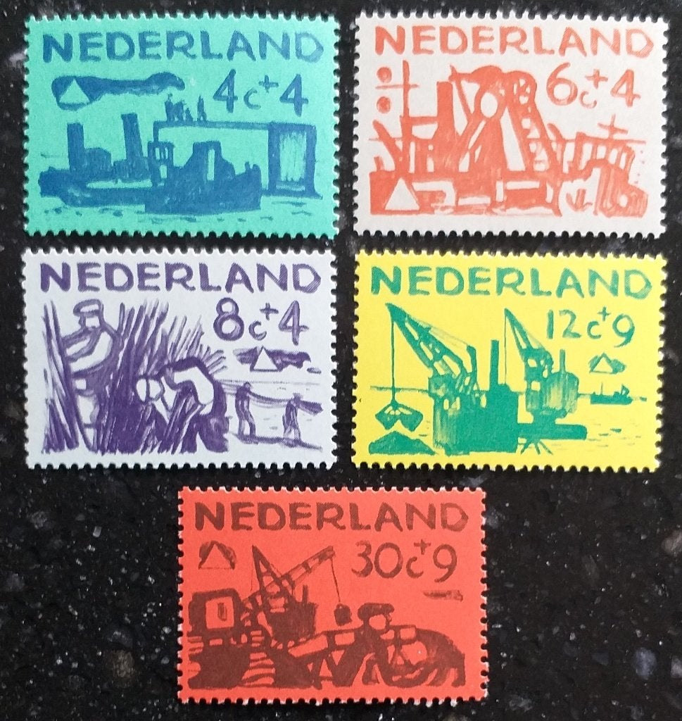 POSTZEGELS NEDERLAND 1959 ZOMERZEGELS POSTFRIS, Verzenden, Na 1940, Postfris