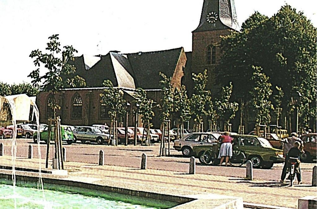 36295 Putten G 80+ Daf in straatbeeld Gelopen met postzegel, Ophalen of Verzenden, 1980 tot heden, Gelopen, Gelderland