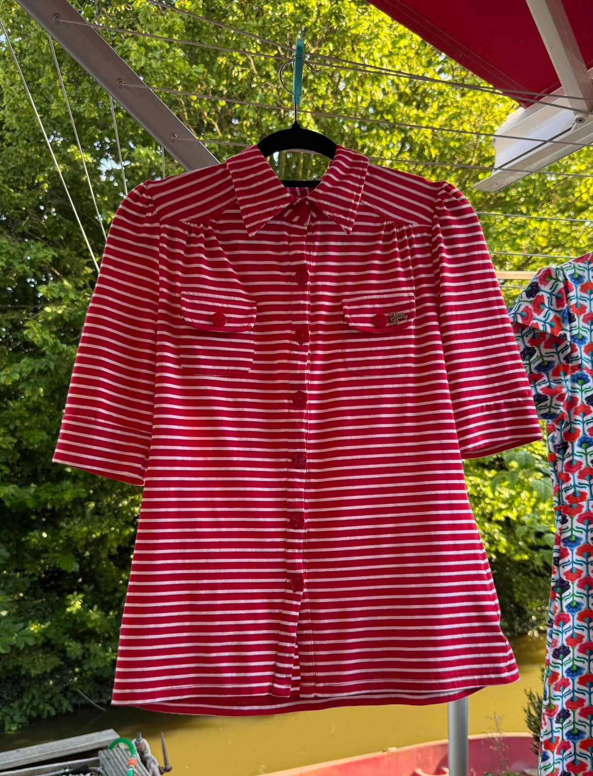 Blouse van Tante Betsy, Ophalen of Verzenden, Zo goed als nieuw, Rood