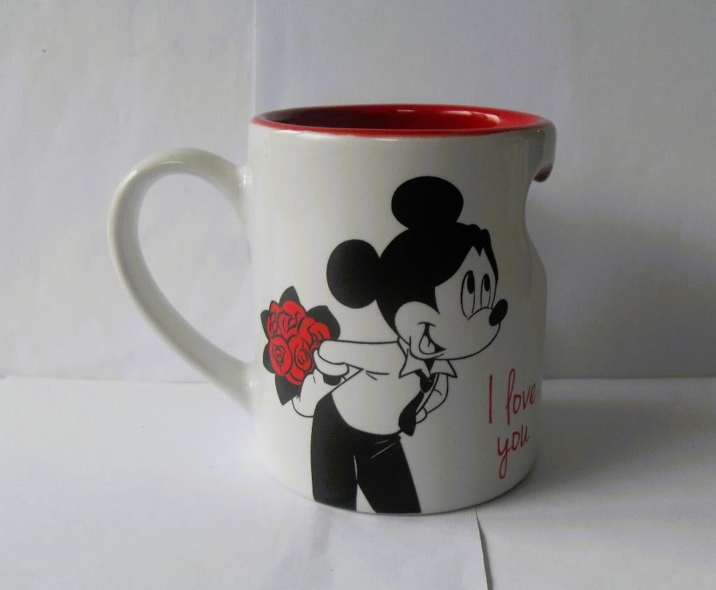 Disneyland Parijs Beker Mickey Mouse & Minnie Mouse Disney, Verzamelen, Disney, Ophalen of Verzenden, Mickey Mouse, Zo goed als nieuw