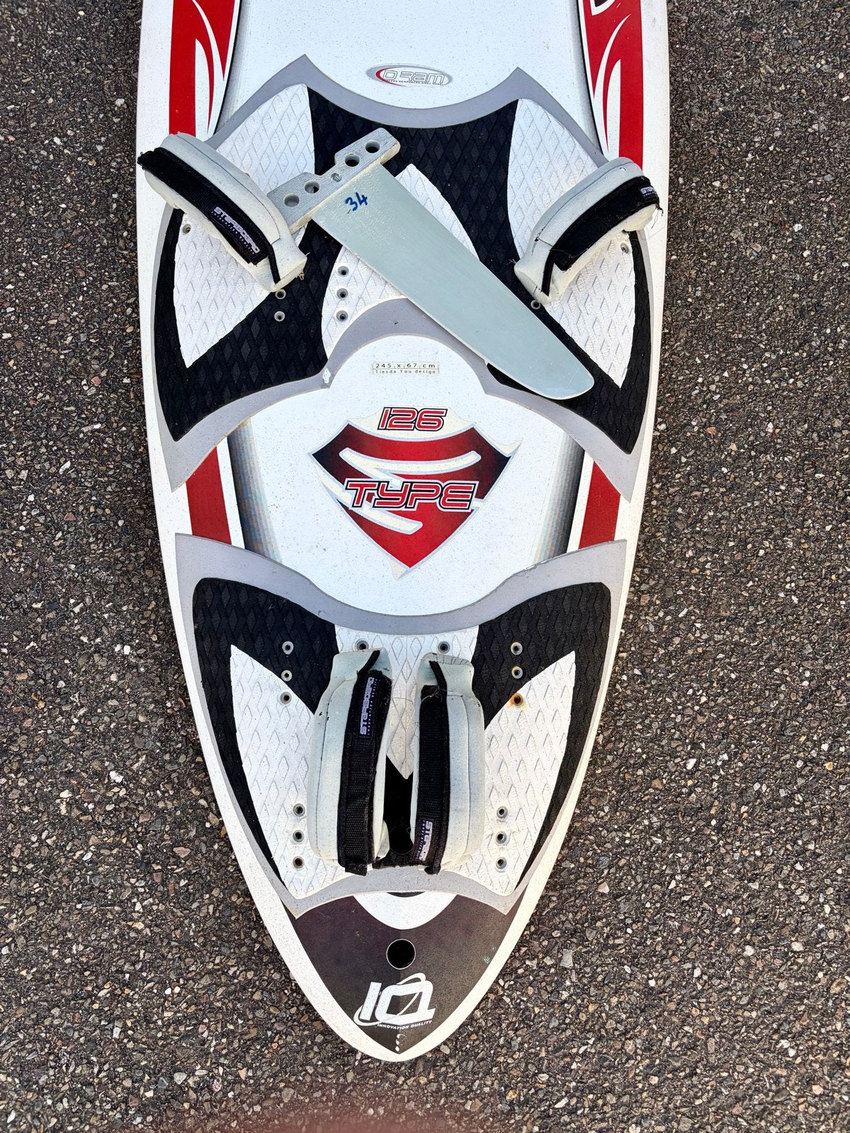 Foto 6 van Starboard S-type surfplank 126 liter - Klaar voor gebruik