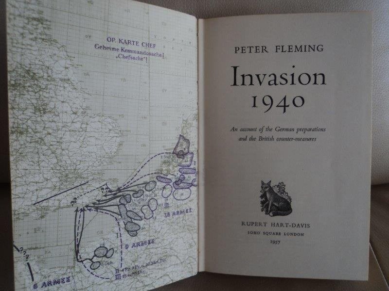 Titel Invasion 1940, by Peter Fleming, Tweede Wereldoorlog, Ophalen of Verzenden, Zo goed als nieuw, Overige onderwerpen