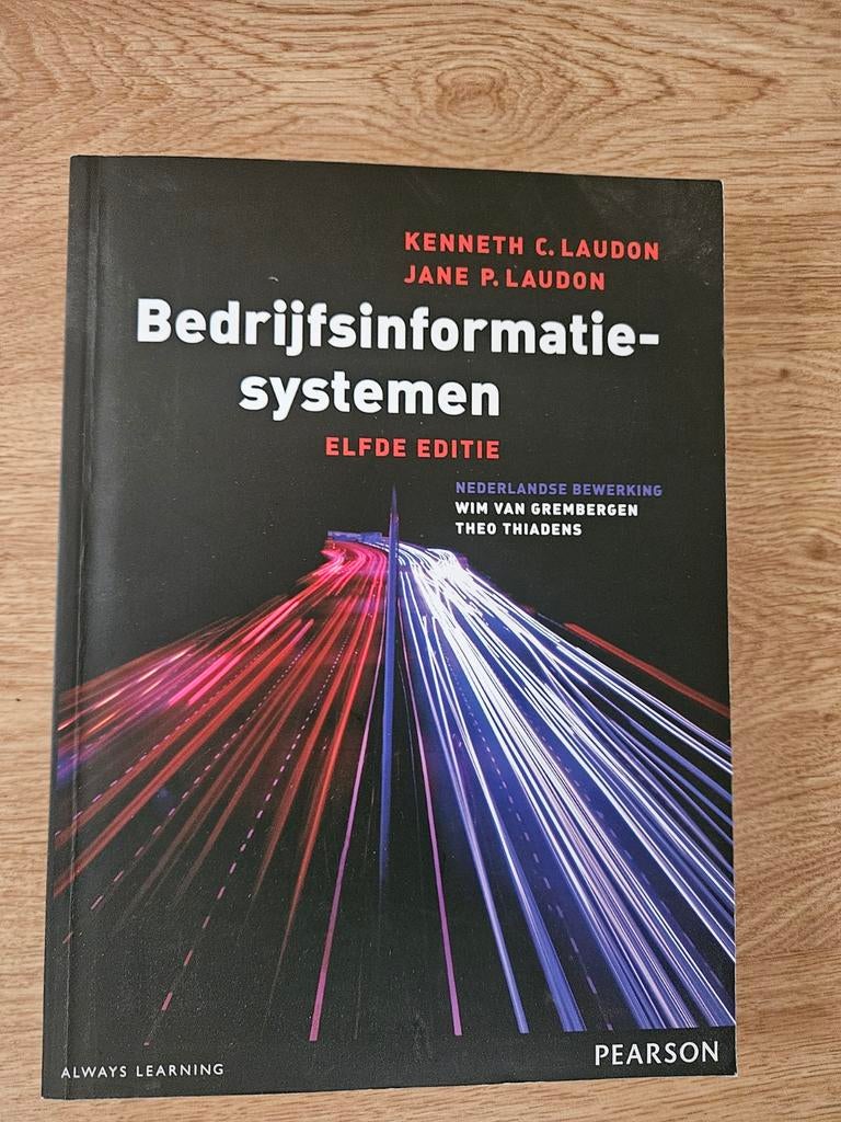 Bedrijfsinformatiesystemen - Elfde Editie, Gelezen, Kenneth C. Laudon, Jane P. Laudon, Gamma, HBO
