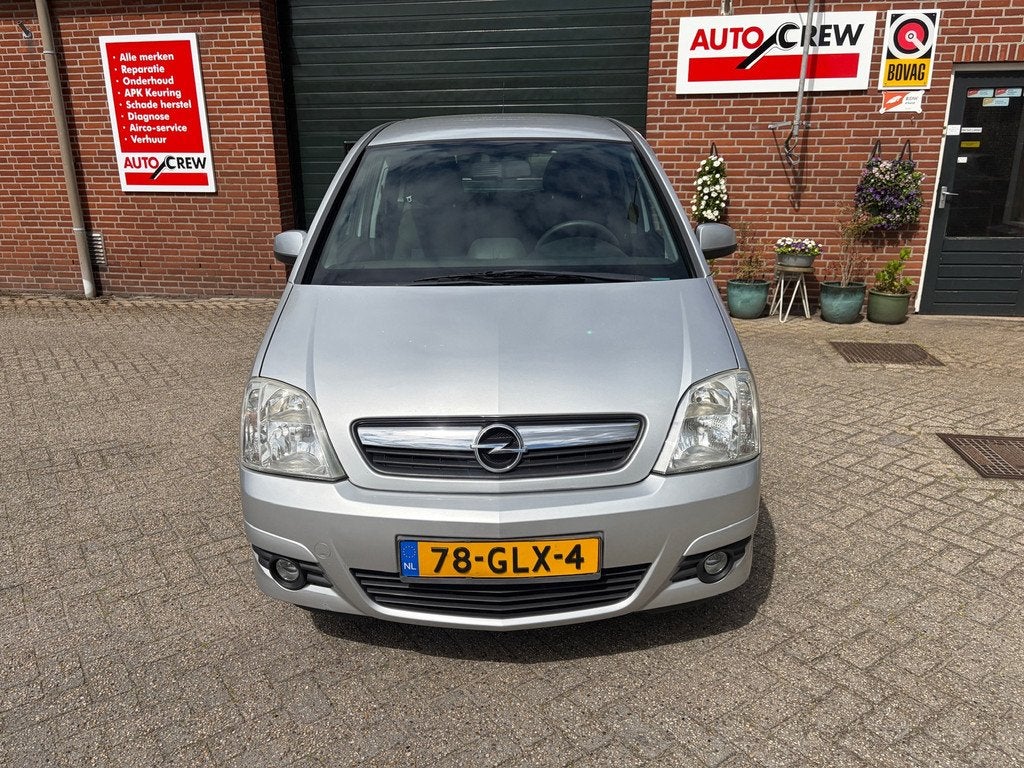 Opel Meriva 1.6-16V Cosmo Airco, Auto's, Opel, Voorwielaandrijving, Gebruikt, Zwart, 4 cilinders