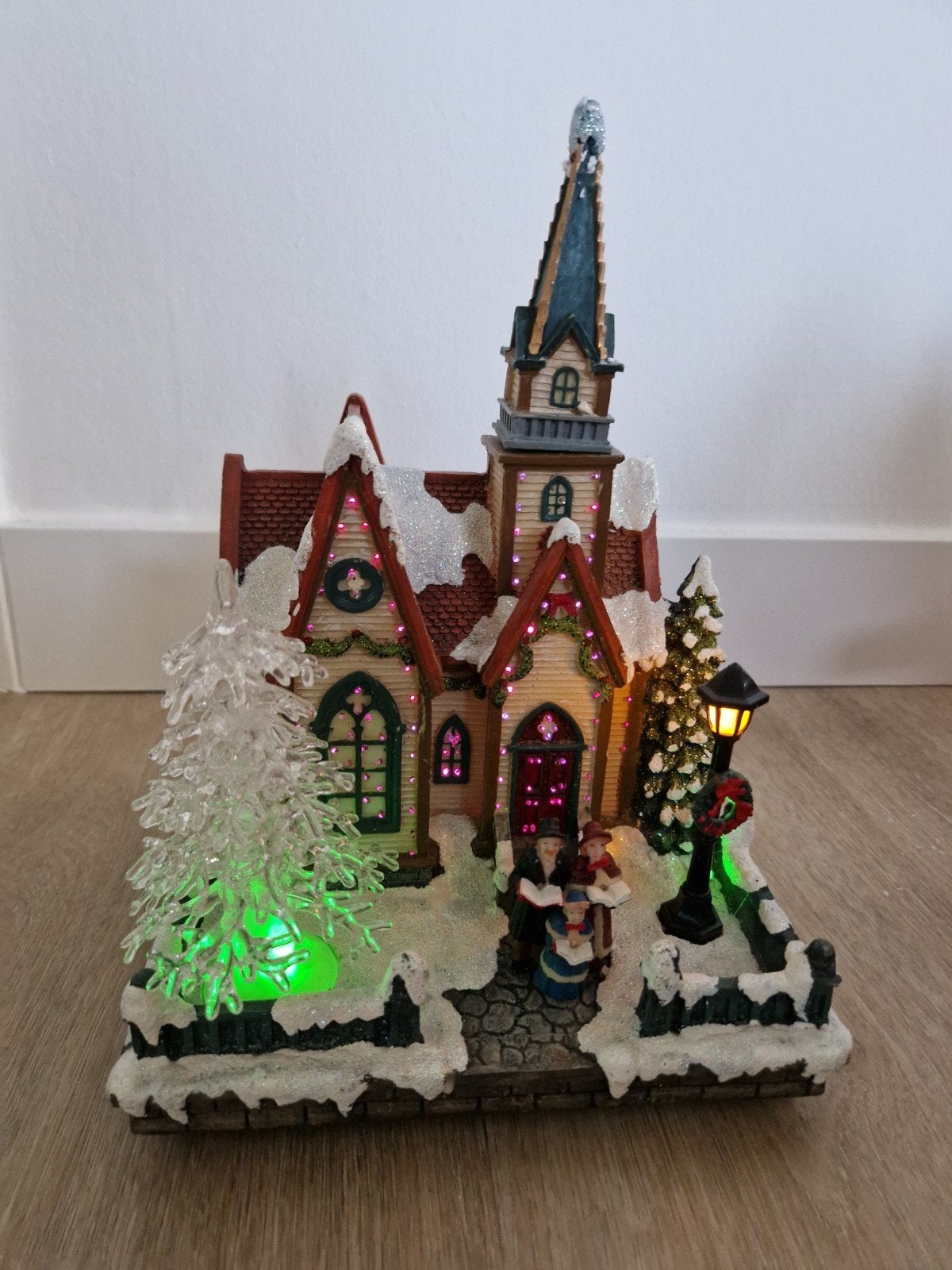 Kerst huisje kerk, Diversen, Kerst, Ophalen of Verzenden, Zo goed als nieuw