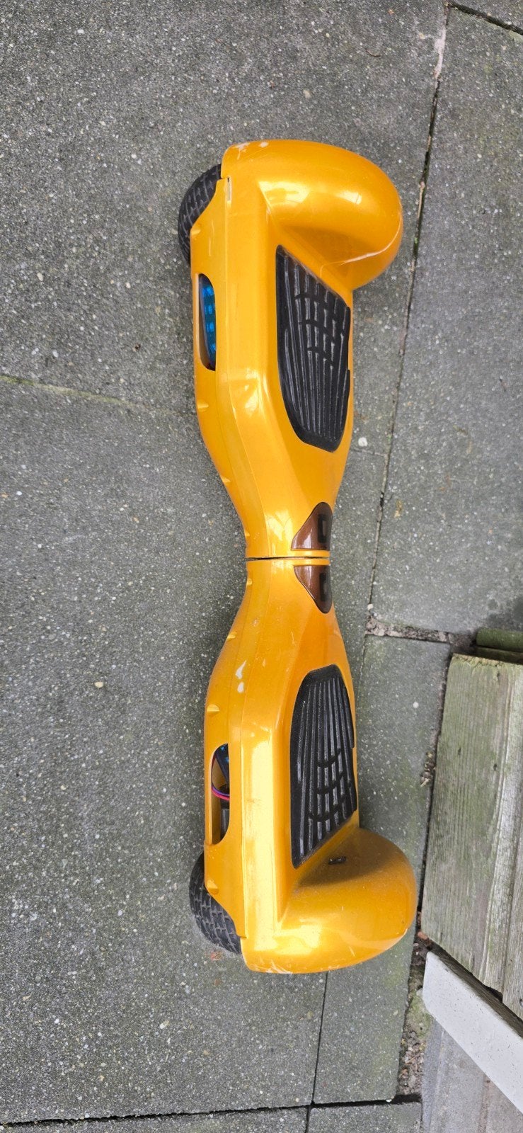 Hoverboard goudkleurig - zonder oplader, Ophalen of Verzenden, Onbekend, Onbekend, Onbekend
