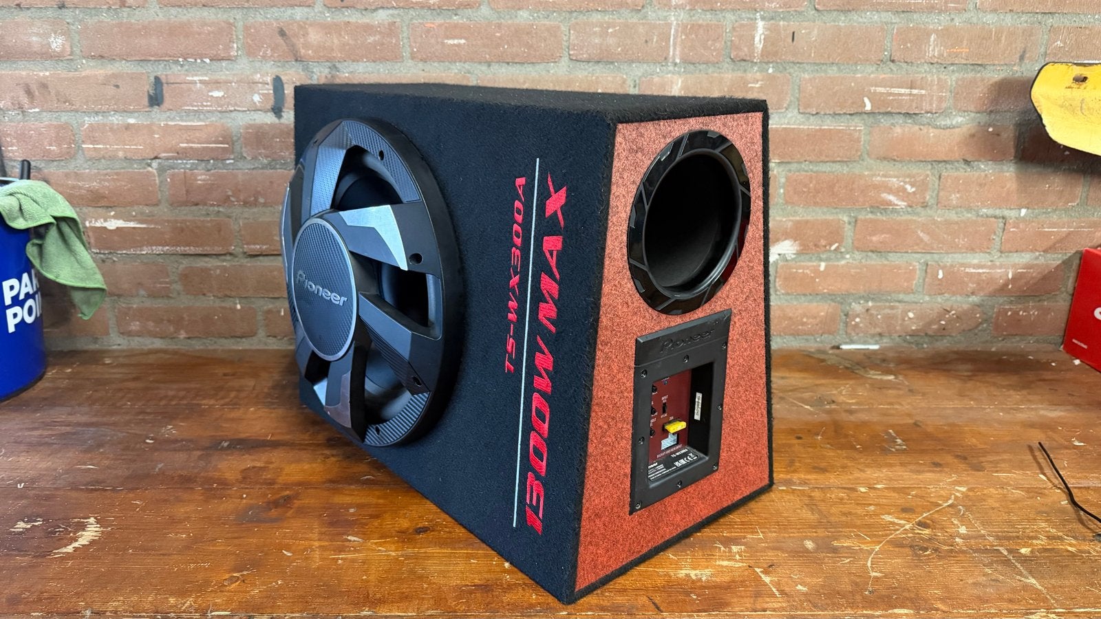 Pioneer TS-WX300A actieve subwoofer 1300W MAX, Auto diversen, Ophalen, Zo goed als nieuw