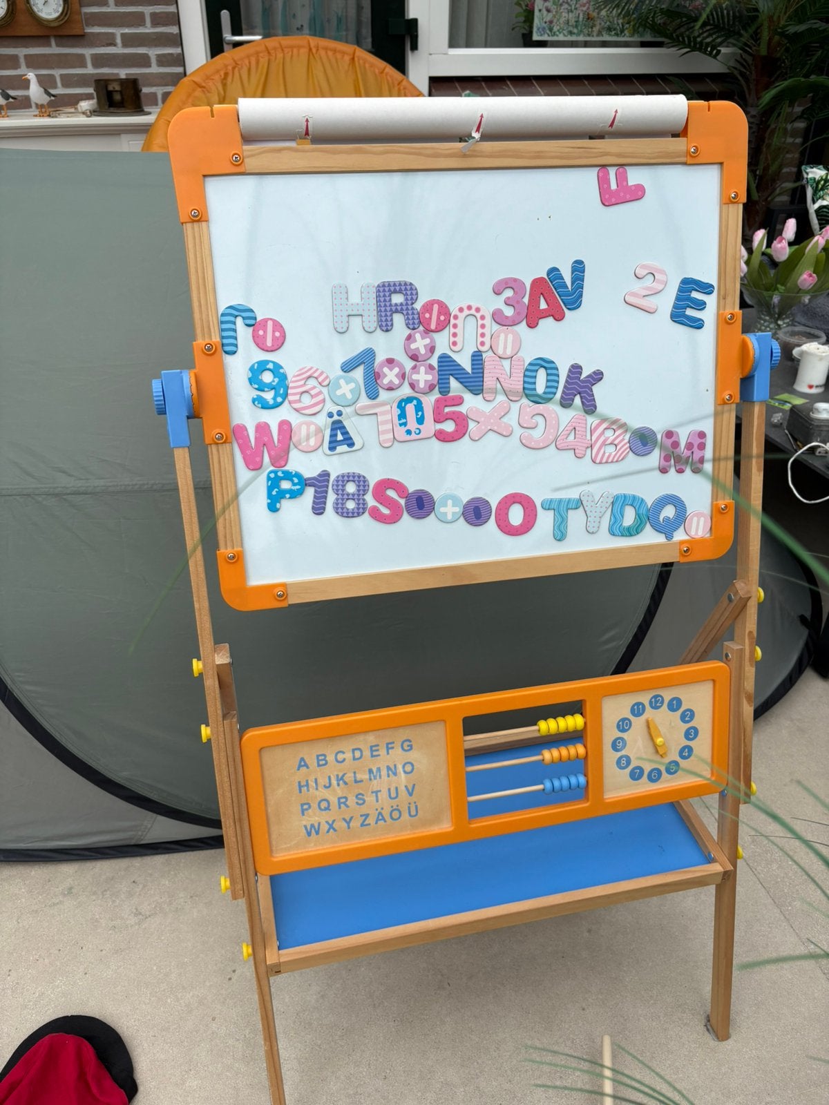 Speel, teken- en krijtbord, Ophalen, Gebruikt, Krijtbord
