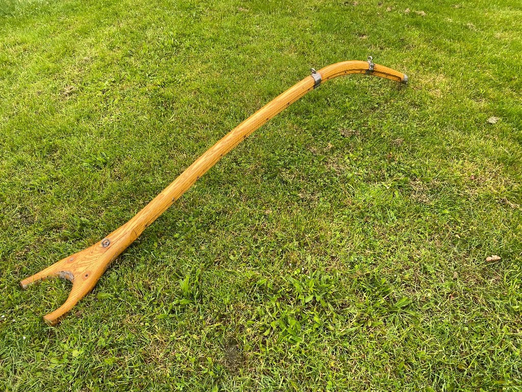 Gaffel voor platbodem, Ophalen, Gebruikt, Tuigage en Masten, Zeilboot