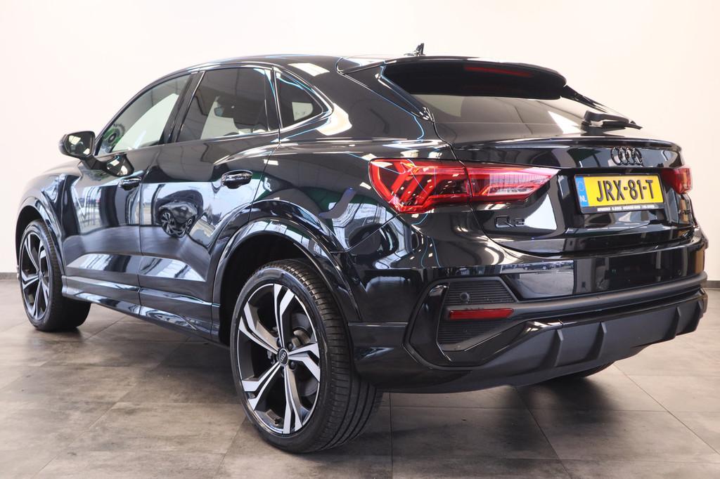 Audi Q3 Sportback 45 TFSI e S Edition Sonos 20'' Camera PDC, Euro 6, Leder en Stof, Zwart, 245 pk