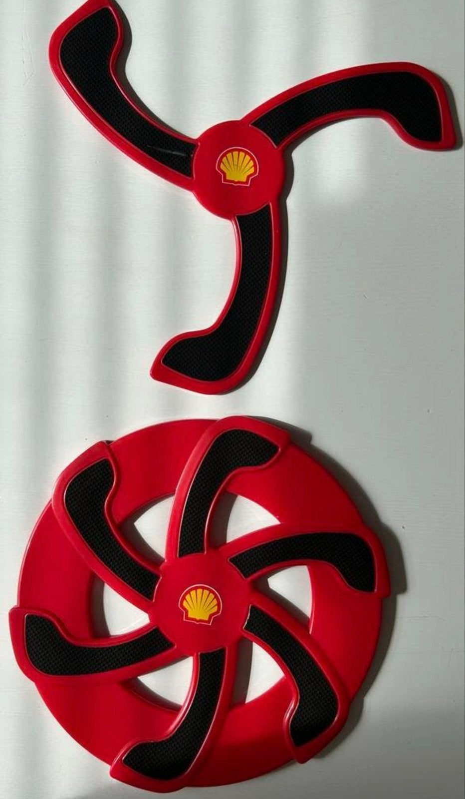 Shell Boomerang en Frisbee Set - Zo goed als nieuw, Kinderen en Baby's, Ophalen of Verzenden, Zo goed als nieuw