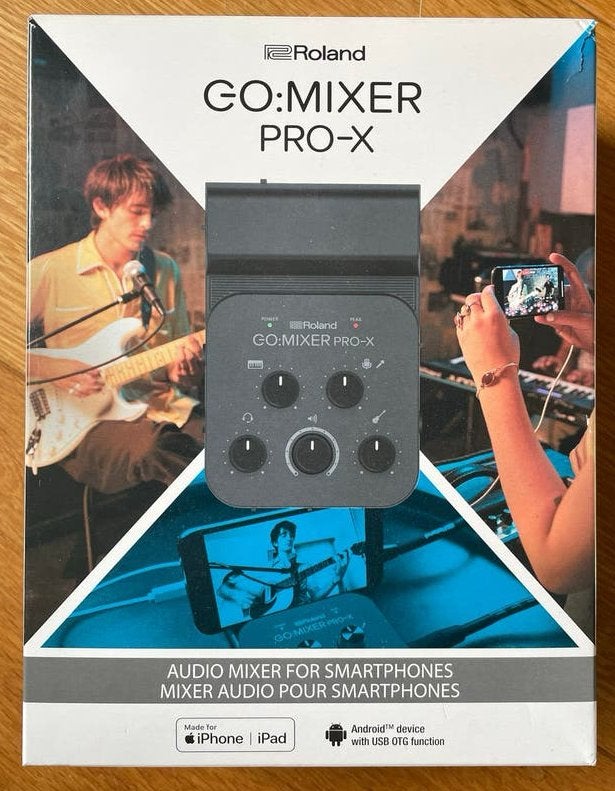 Roland GO:MIXER PRO-X - Zo goed als nieuw, Muziek en Instrumenten, Ophalen of Verzenden, Zo goed als nieuw, Minder dan 5 kanalen