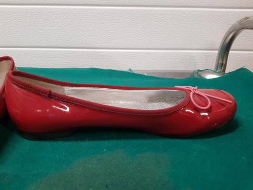 Dames schoenen instappers rood, Ophalen of Verzenden, 'T Olde Gre-j, Info@toldegrej.nl, Endepoelstraat 20f Didam