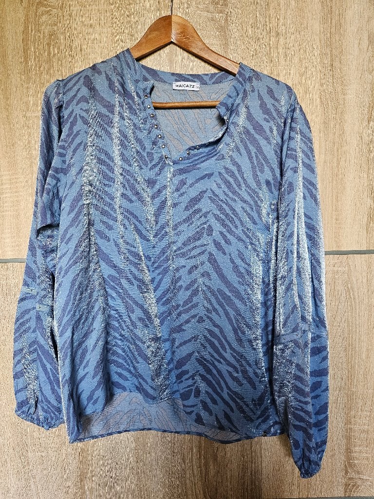 Maicazz, Ophalen of Verzenden, Nieuw, Maat 42/44 (L), Blauw