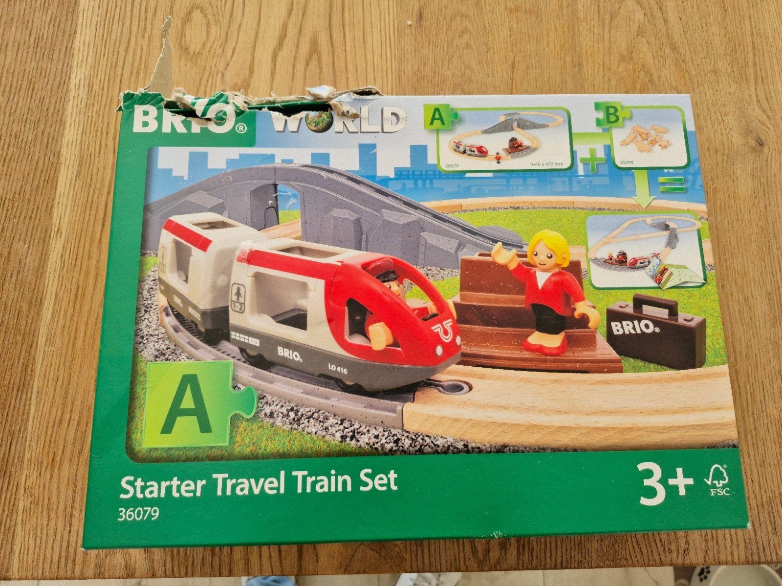 Brio World Starter Travel Train Set - Zo goed als nieuw, Ophalen, Zo goed als nieuw