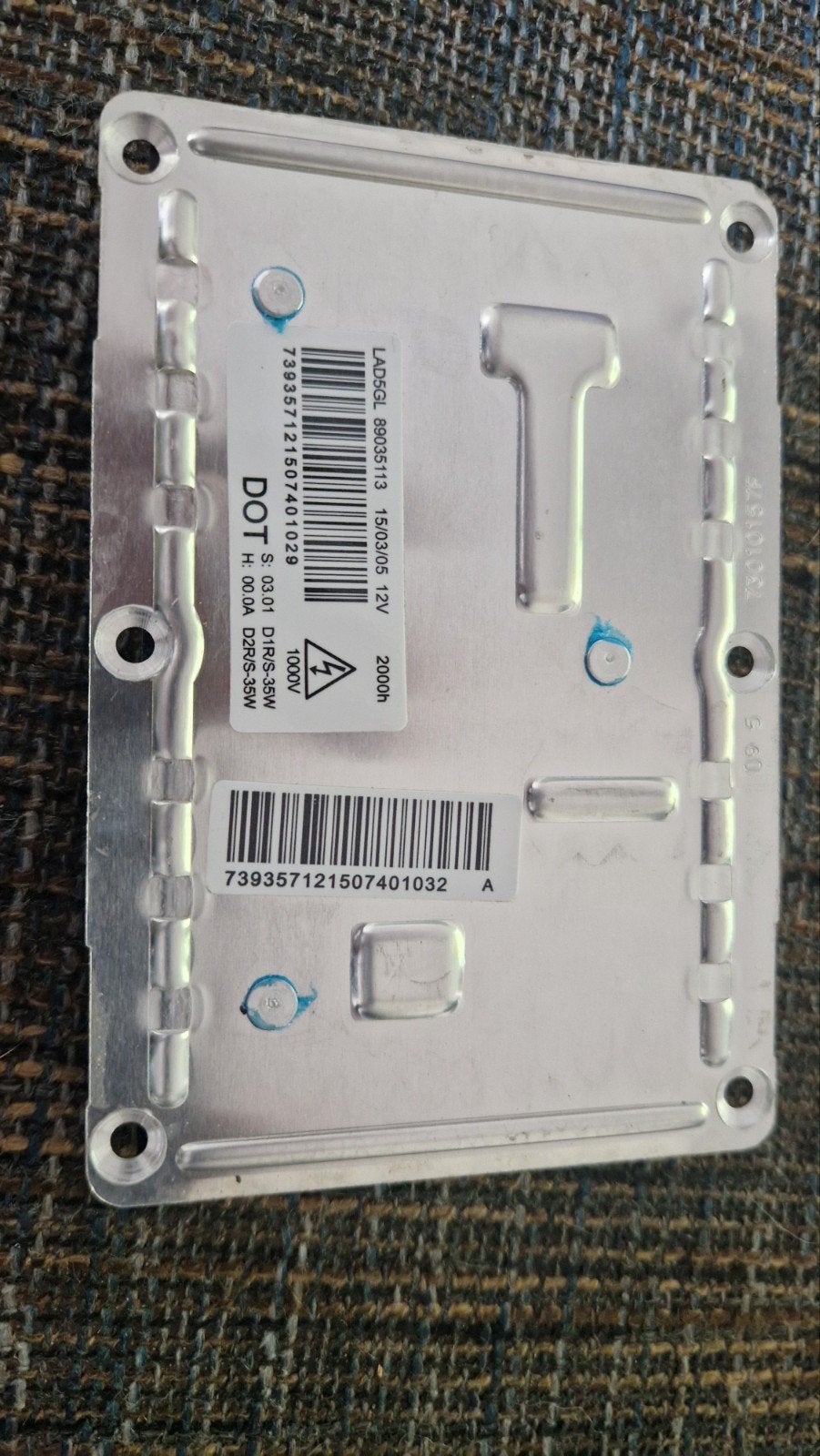Xenon Ballast HID 12V 35W D1S D1R D2S D2R, Ophalen of Verzenden