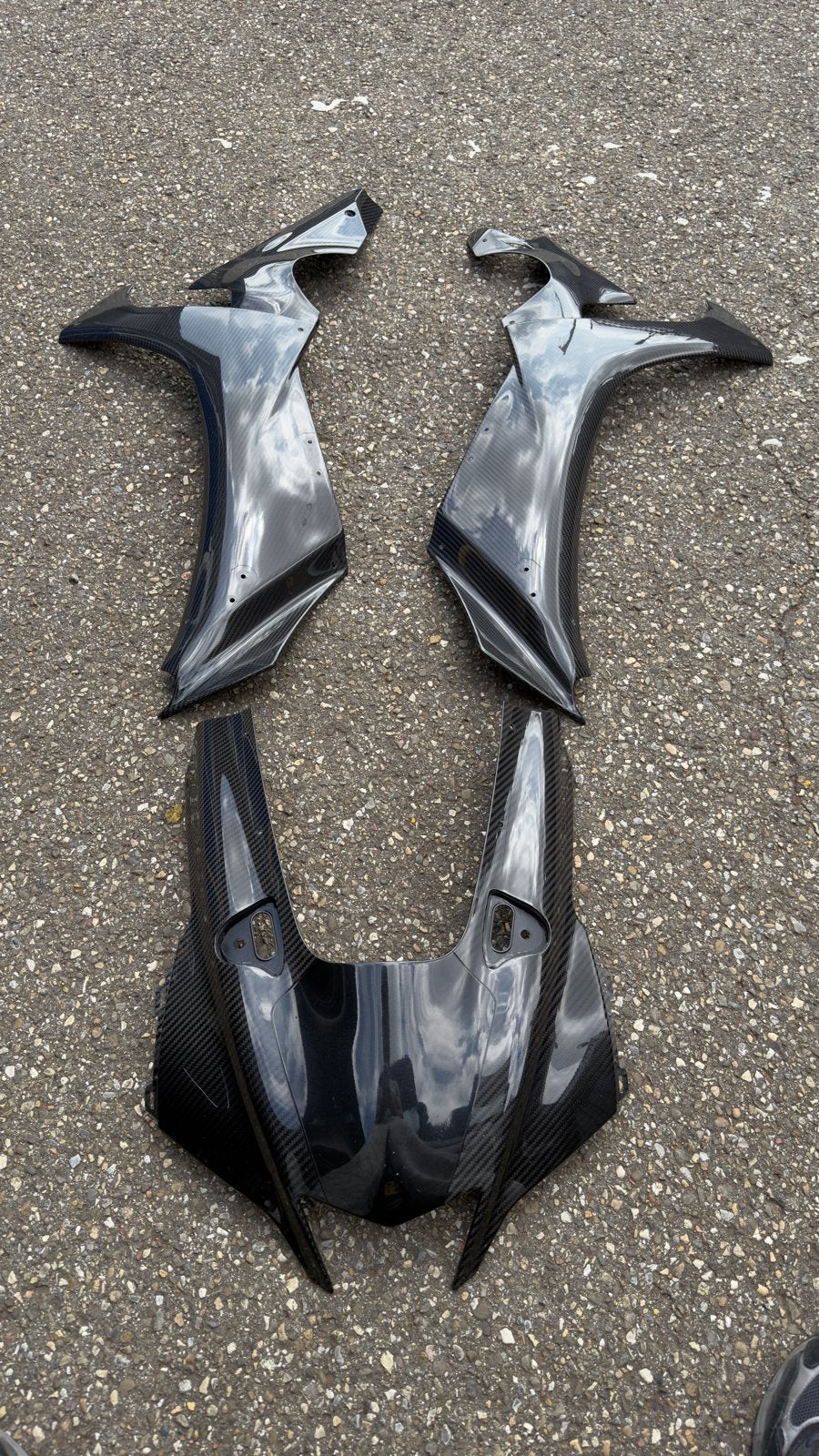 Yamaha R1 RN65 Carbon kuipdelen, Ophalen of Verzenden, Gebruikt