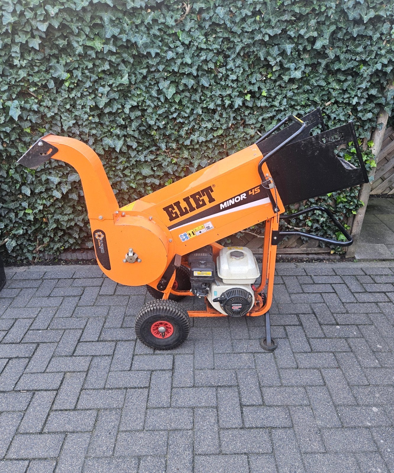 Eliet Minor Turbo 4S V2 Hakselaar - Honda GP200 Motor, Tuin en Terras, Ophalen, Gebruikt, Benzine, Eliet