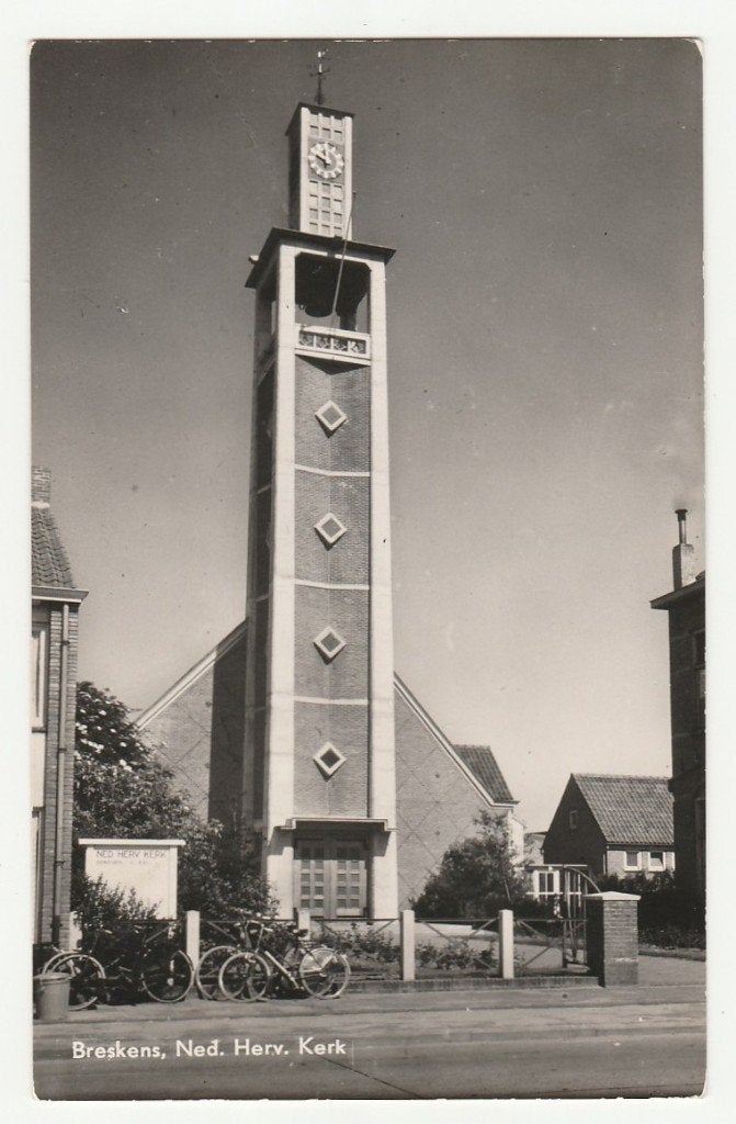 Breskens - Ned Herv Kerk, Verzenden, 1940 tot 1960, Gelopen, Zeeland