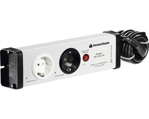 Inventum Q-switch contactdoos, Witgoed en Apparatuur, Ophalen of Verzenden, Zo goed als nieuw
