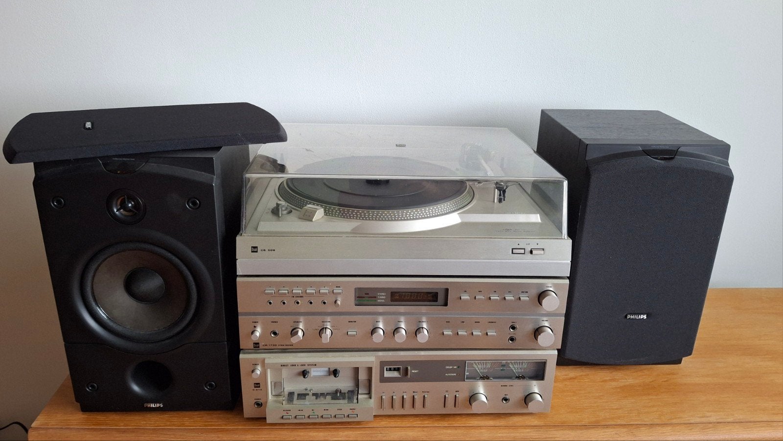 Dual stereo hifi set, vintage, Ophalen