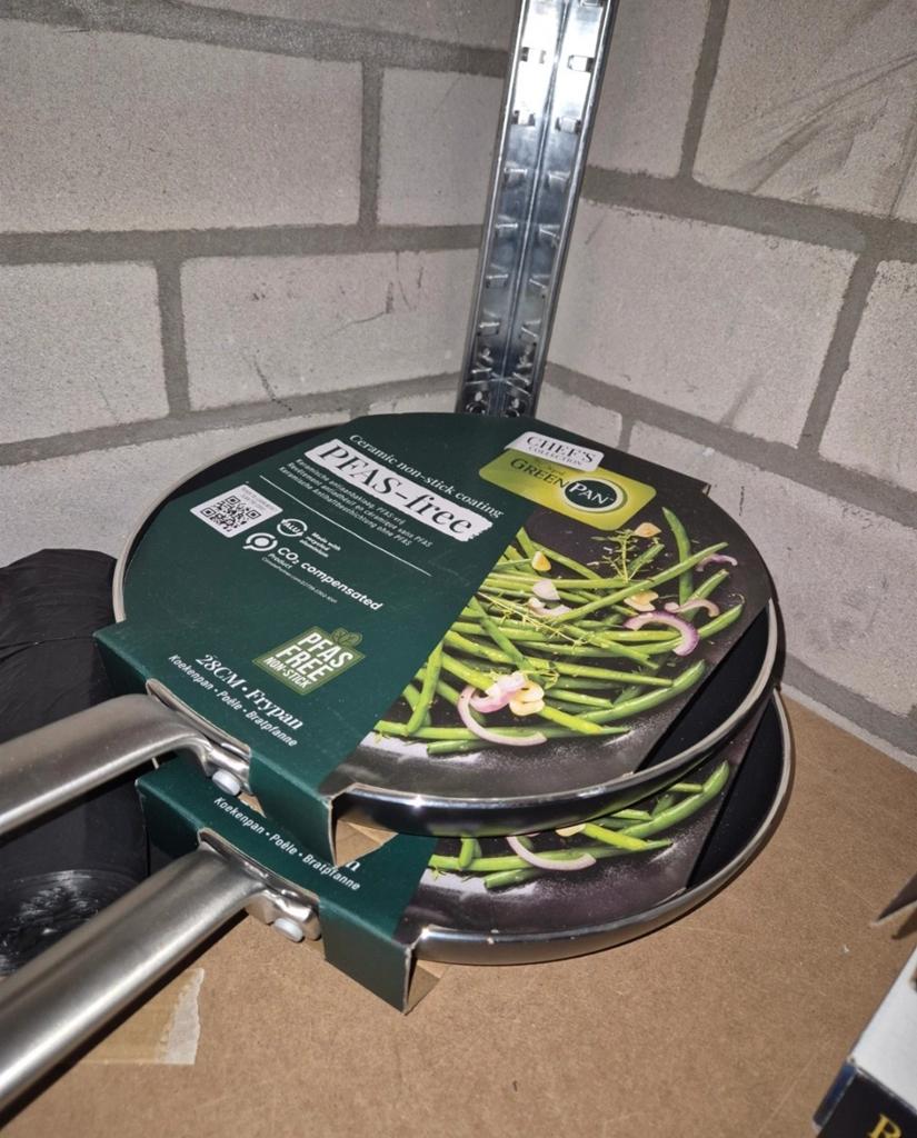 GreenPan koekenpan 28cm, Huis en Inrichting, Keuken | Potten en Pannen, Ophalen of Verzenden, Nieuw, Koekenpan of Braadpan