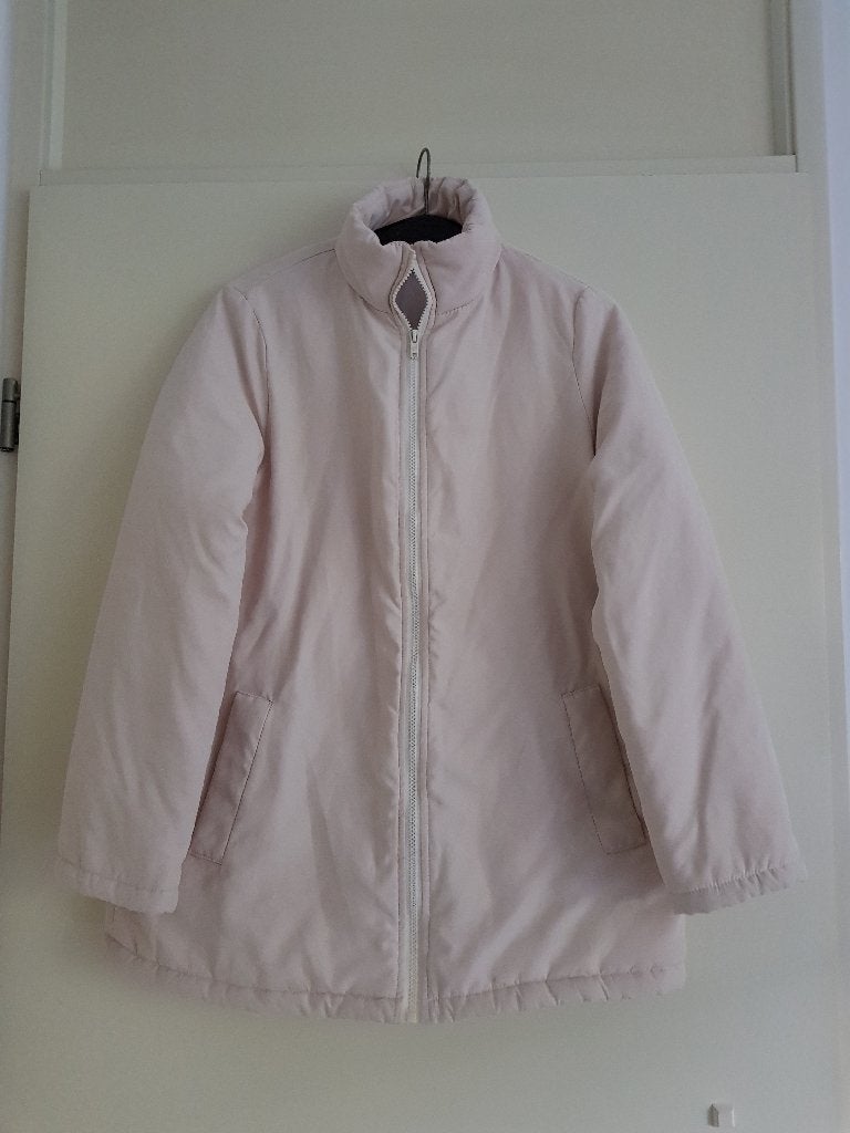 Jas / winterjas voor dames -- maat M / L -- Shein, Maat 38/40 (M), Beige, Ophalen of Verzenden, Gedragen