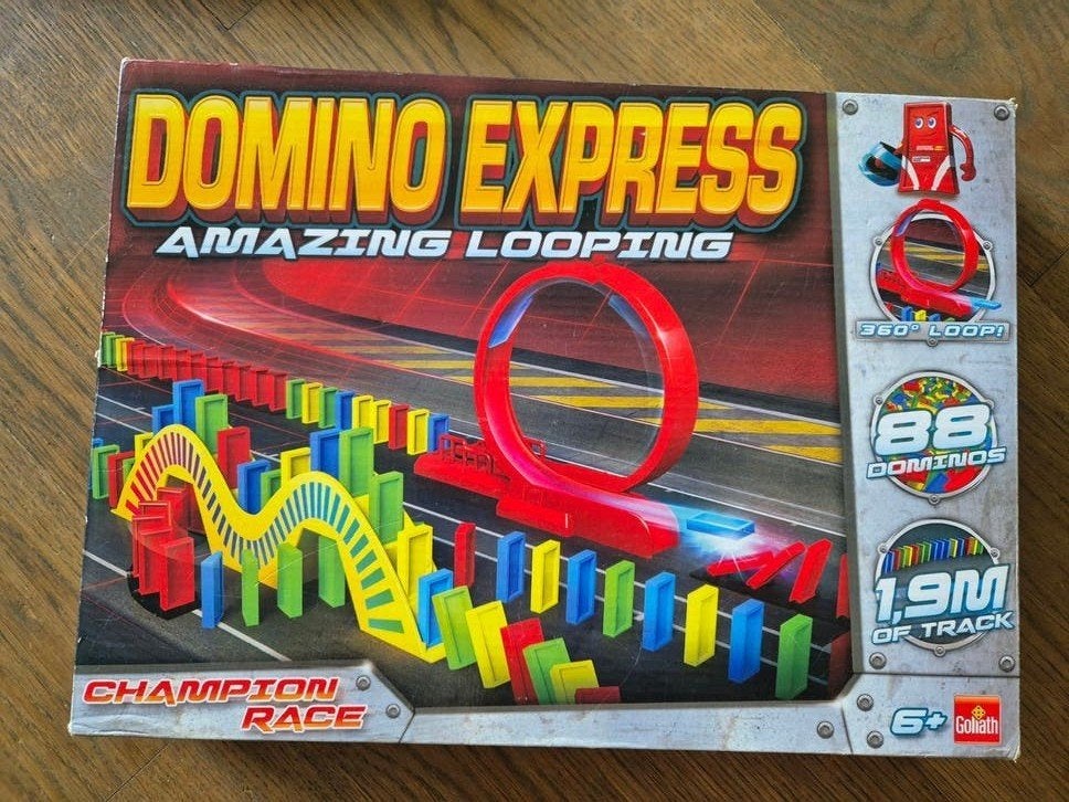Domino Express Amazing Looping Champion Race, Ophalen of Verzenden, Gebruikt, Jongen of Meisje