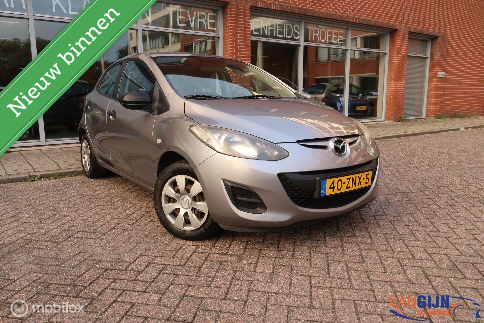 Mazda 2 1.3 BIFUEL Cool Airco Cruise cont, Auto's, Gebruikt, 31 €/maand, 4 cilinders, 4 stoelen
