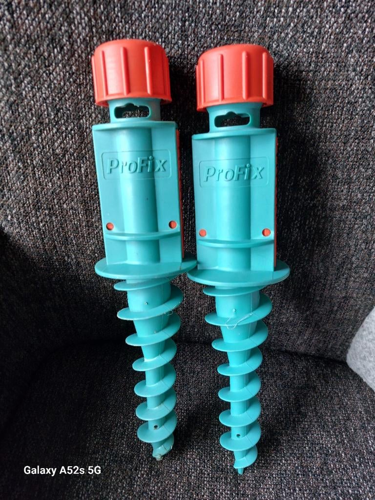 PRO FIX,  parasol houder (pin)., Ophalen