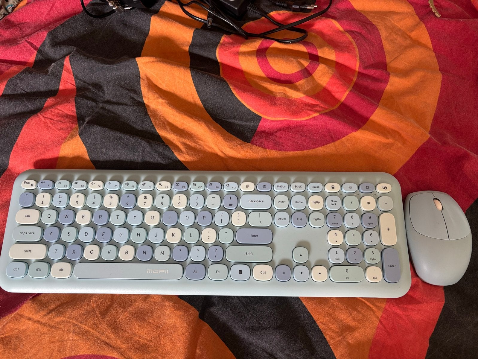 Wireless Keyboard & Mouse Set, Ophalen, Rechtshandig, Muis, Ergonomisch