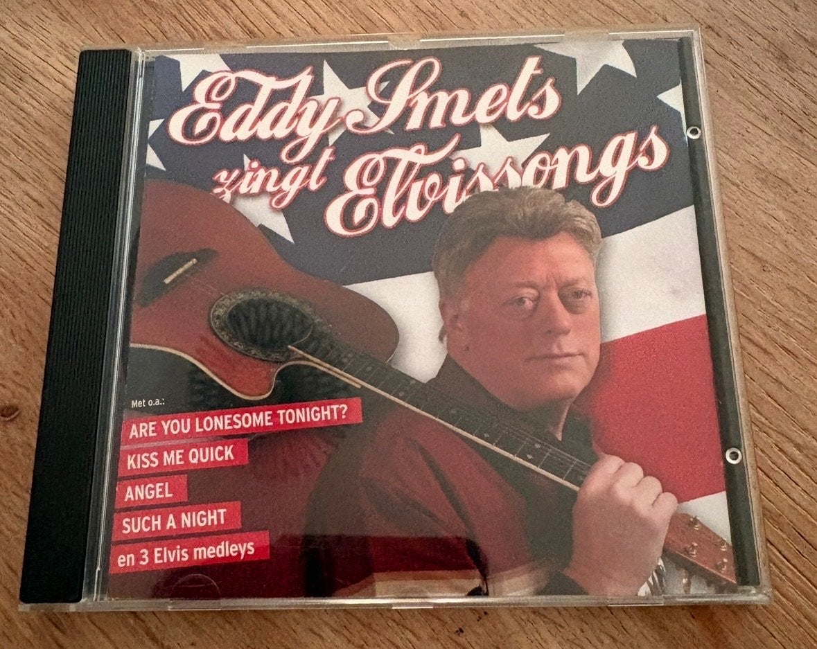 Eddy Smets zingt Elvissongs  (elvis tribute), Met bonustracks, Pop, Ophalen of Verzenden, Zo goed als nieuw