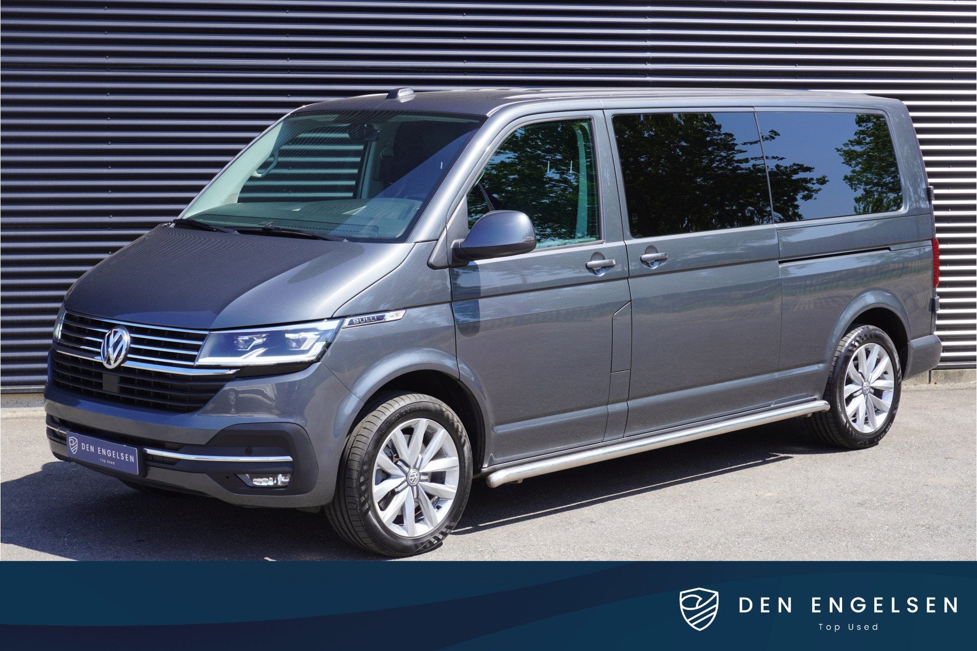 Volkswagen Transporter 199pk Bulli L2H1 2x Schuifdeur Apple, Auto's, Gebruikt, Euro 6, 4 cilinders, Volkswagen