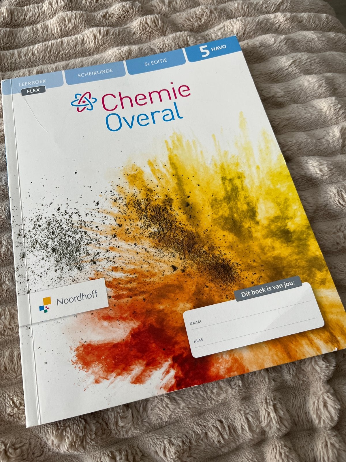 Nieuw Scheikunde schoolboek Chemie Overal 5 HAVO (2 stuks), Ophalen of Verzenden, Nieuw, HAVO, Scheikunde