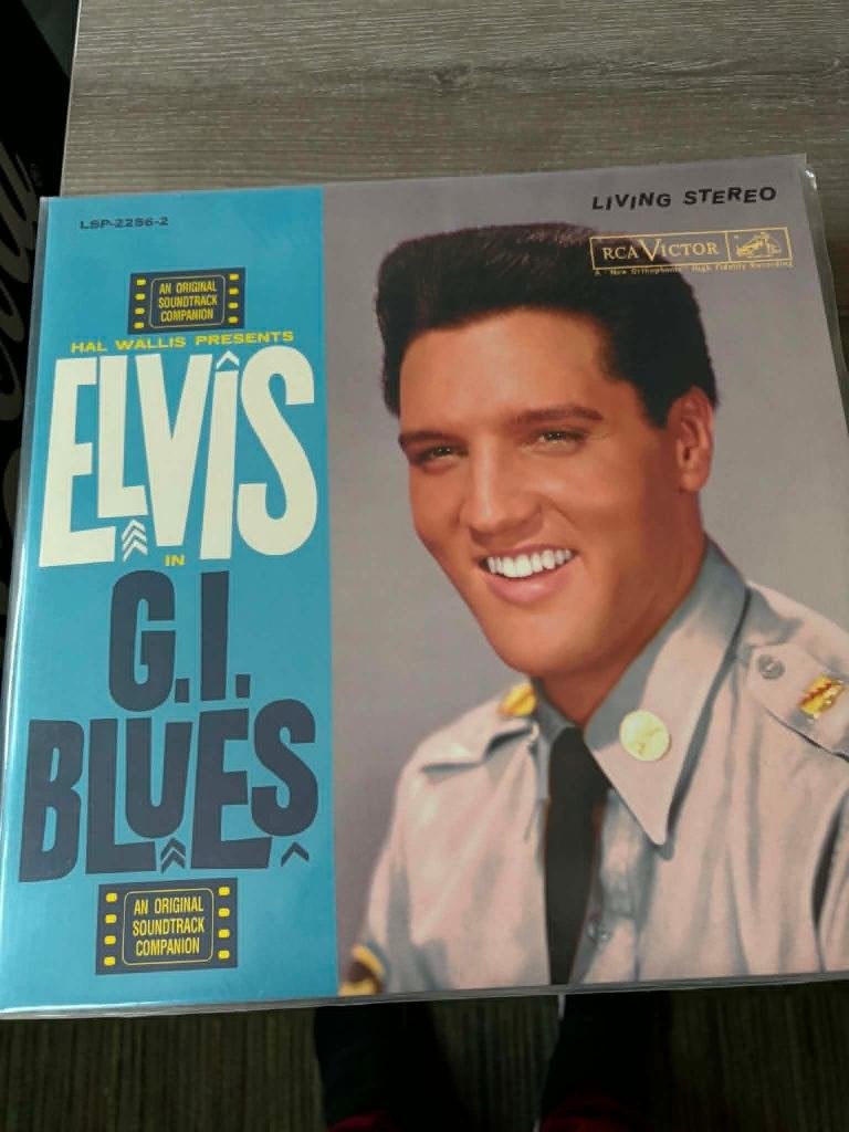 Elvis dubbel lp, GI Blues van het FTD label. 180 euro., Ophalen of Verzenden, Zo goed als nieuw, Rock-'n-Roll, Beschermende buitenhoes