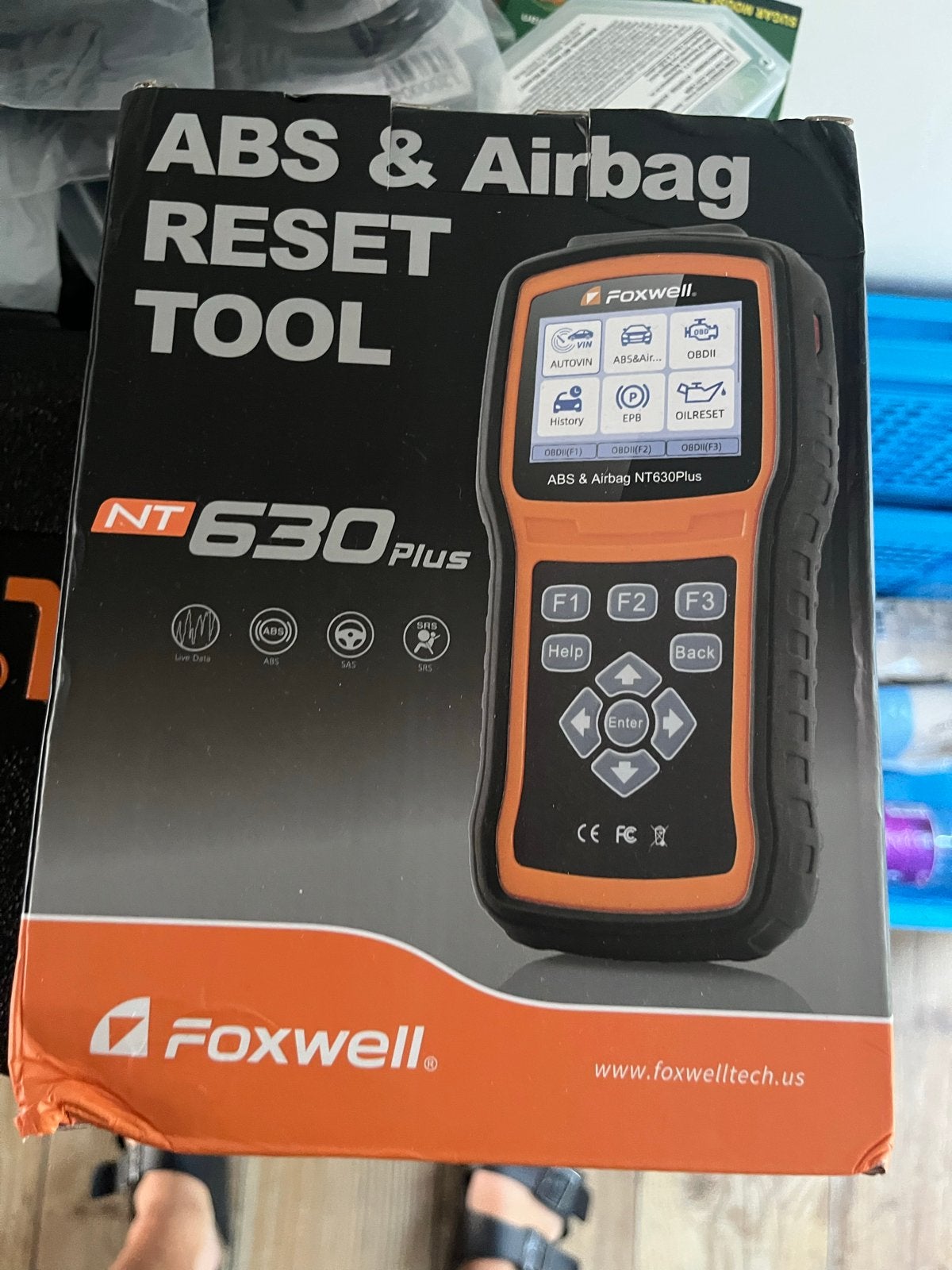 Foxwell NT630 Plus ABS & Airbag Reset Tool - Nieuw in doos, Ophalen of Verzenden, Nieuw