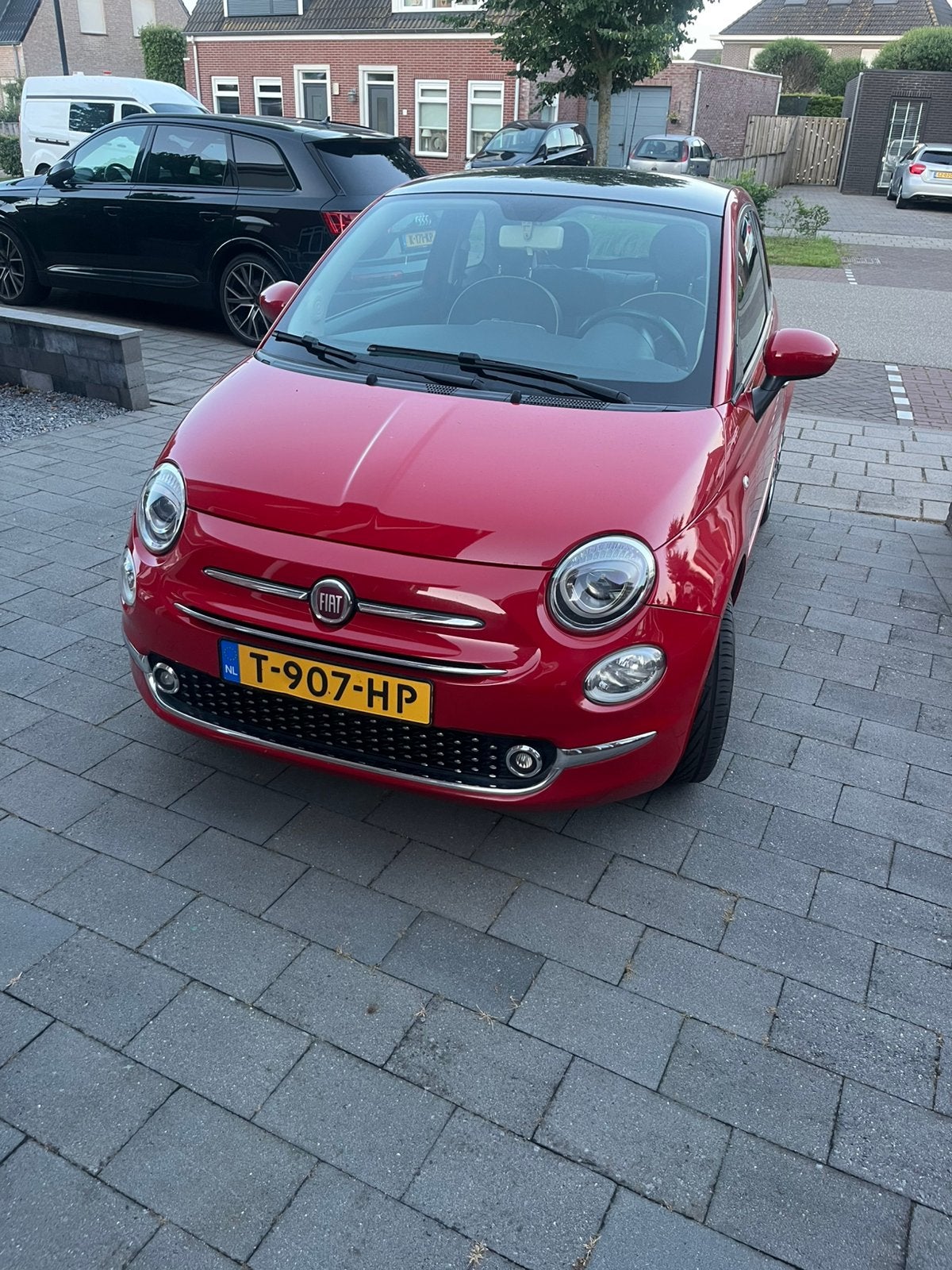 Fiat 500 1.2 2016 Rood, Auto's, Voorwielaandrijving, 1242 cc, 4 cilinders, 840 kg