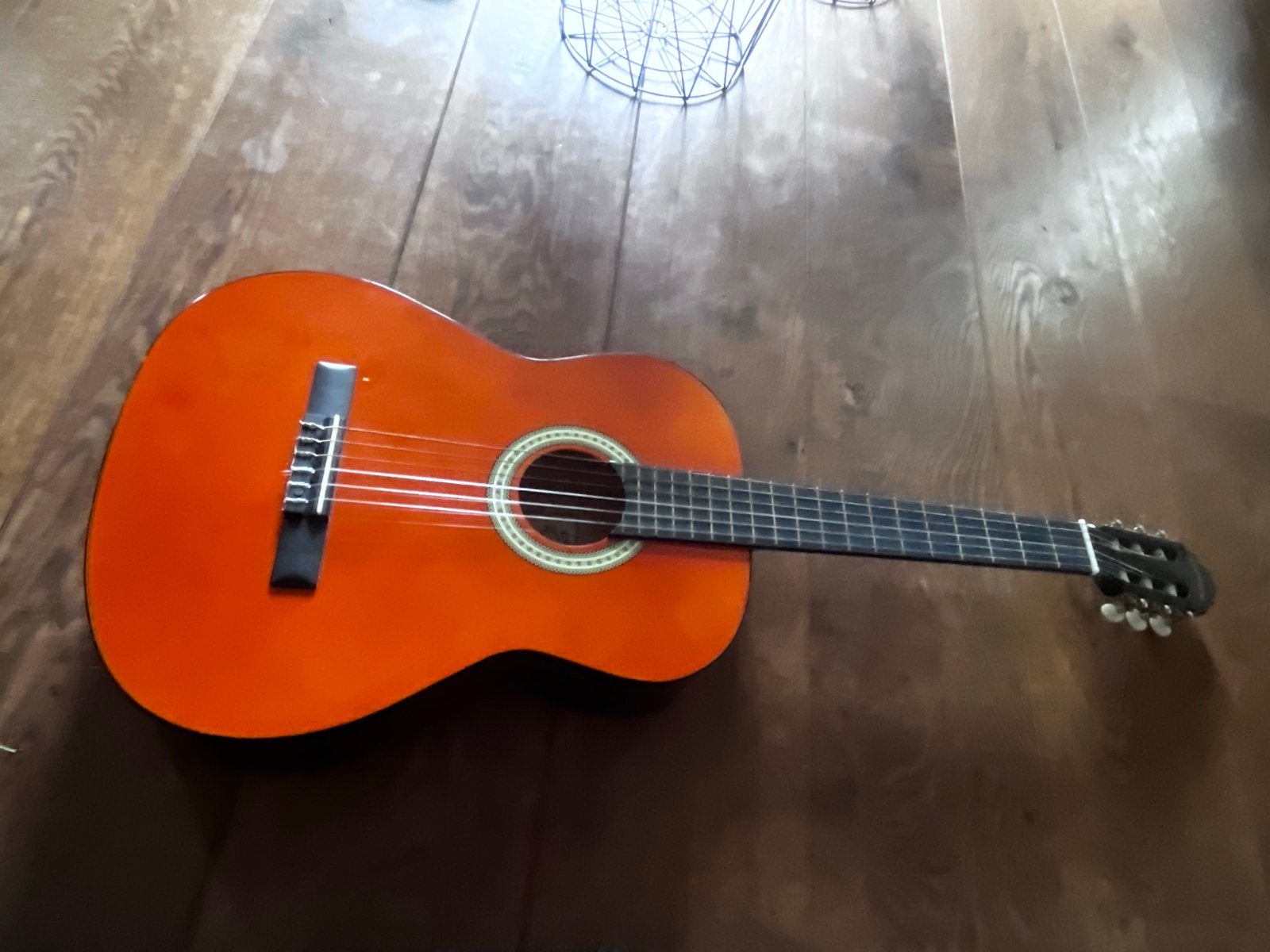 C.Giant Klassieke Gitaar - Oranje, Ophalen of Verzenden, Gebruikt, Klassieke of Spaanse gitaar