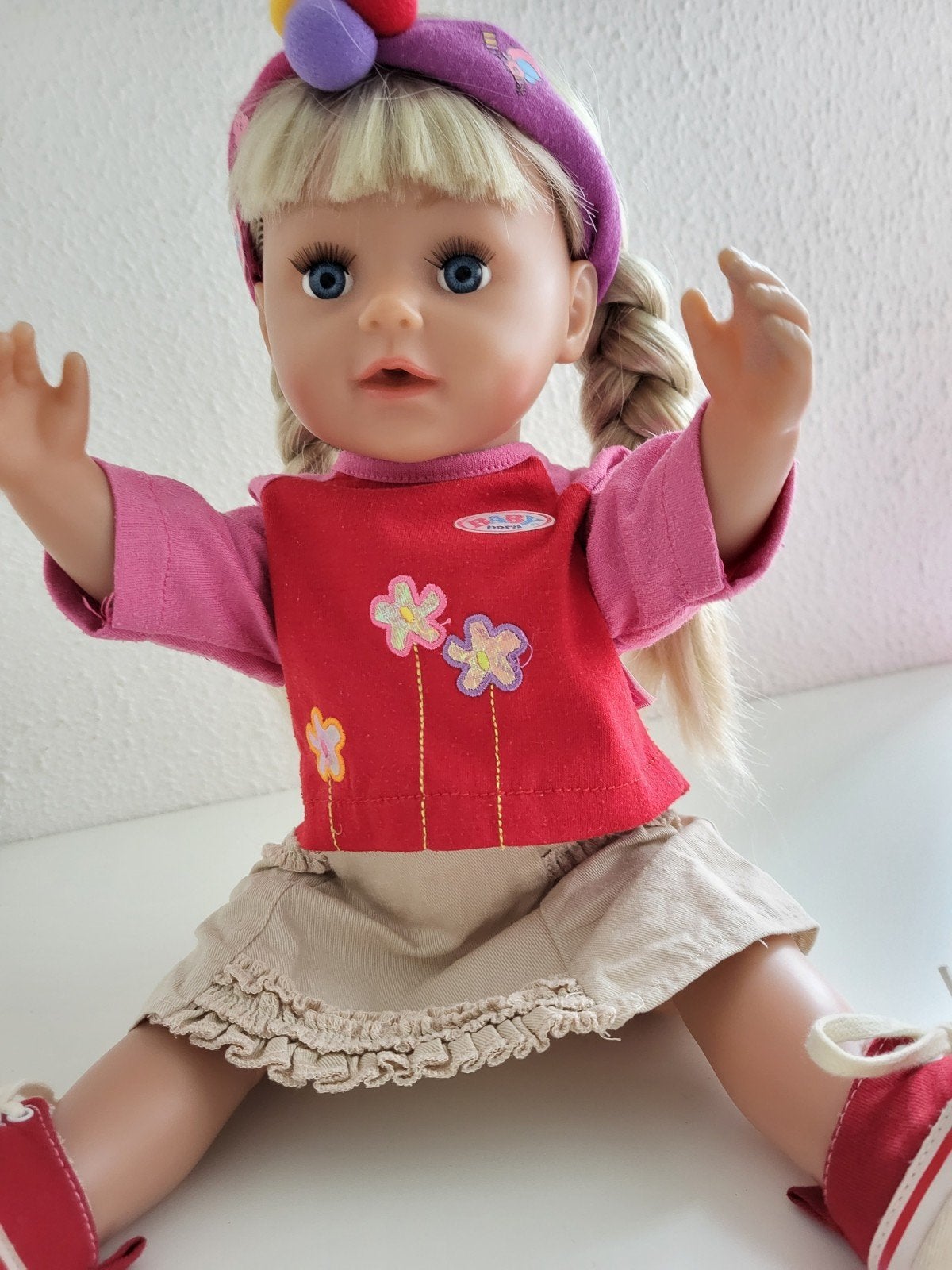 Baby Born kleertjes 4 delige set Babyborn.

Excl.poppen.

43, Ophalen of Verzenden, Zo goed als nieuw, Babypop